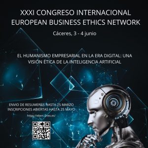 Lee más sobre el artículo XXXI CONGRESO INTERNACIONAL EUROPEAN BUSINESS ETHICS NETWORK