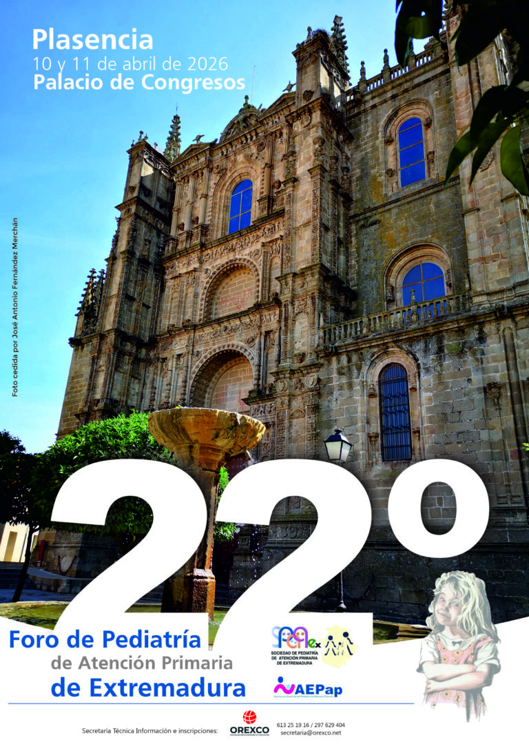 Lee más sobre el artículo 22º FORO DE PEDIATRÍA DE ATENCIÓN PRIMARIA DE EXTREMADURA