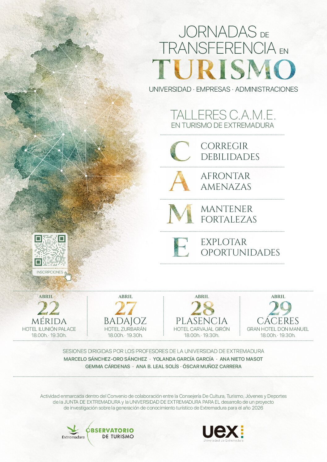 En este momento estás viendo JORNADAS DE TRANSFERENCIA EN TURISMO