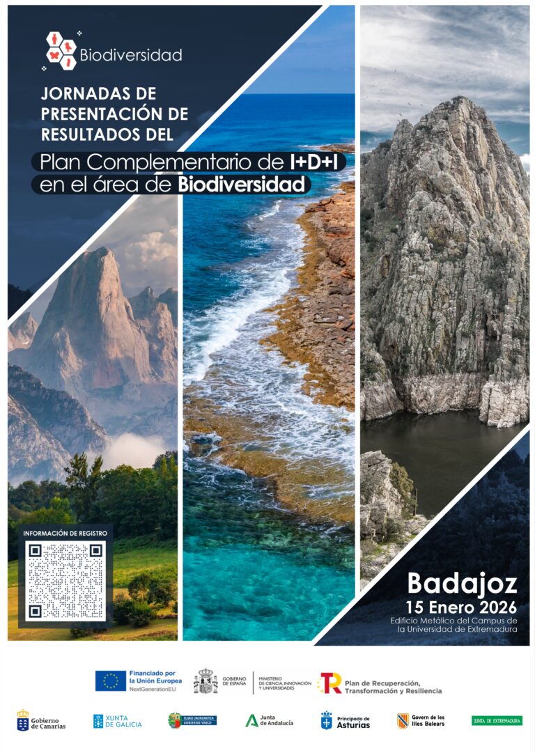 Lee más sobre el artículo JORNADAS DE PRESENTACIÓN DE RESULTADOS DEL PLAN COMPLEMENTARIO DEL I+D+I EN EL ÁREA DE BIODIVERSIDAD
