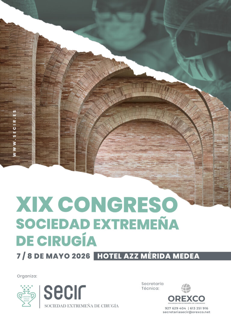 Lee más sobre el artículo XIX CONGRESO SOCIEDAD EXTREMEÑA DE CIRUGÍA
