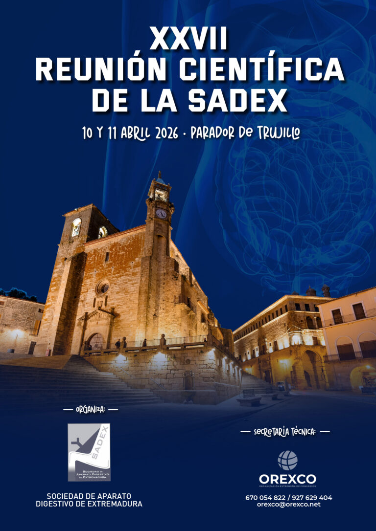 Lee más sobre el artículo XXVII REUNIÓN CIENTÍFICA DE LA SOCIEDAD DE APARATO DIGESTIVO DE EXTREMADURA