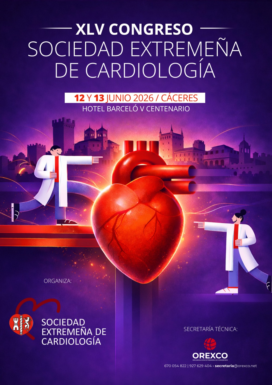 En este momento estás viendo XLV Congreso de la Sociedad Extremeña de Cardiología