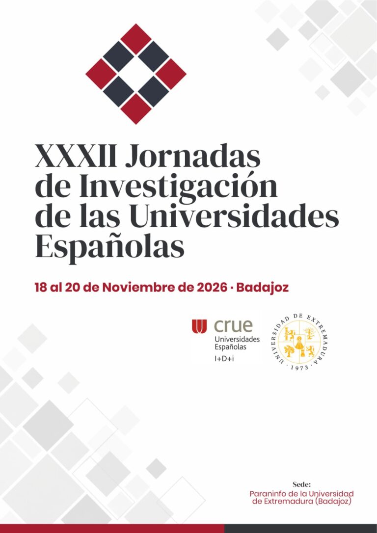 Lee más sobre el artículo XXXII Jornadas de Investigación de las Universidades Españolas